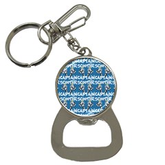 Scooter Captain - Moped And Scooter Riding Bottle Opener Key Chain by DinzDas