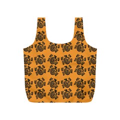 Inka Cultur Animal - Animals And Occult Religion Full Print Recycle Bag (s) by DinzDas