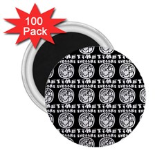 Inka Cultur Animal - Animals And Occult Religion 2 25  Magnets (100 Pack)  by DinzDas