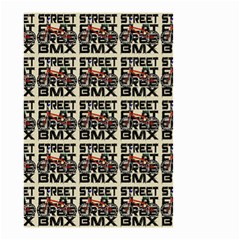 Bmx And Street Style - Urban Cycling Culture Small Garden Flag (two Sides) by DinzDas