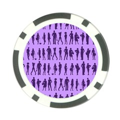 Normal People And Business People - Citizens Poker Chip Card Guard by DinzDas