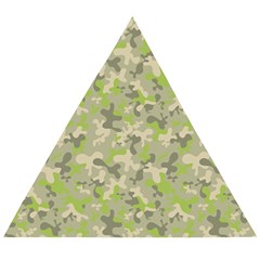 Camouflage Urban Style And Jungle Elite Fashion Wooden Puzzle Triangle by DinzDas