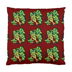 Monster Party - Hot Sexy Monster Demon With Ugly Little Monsters Standard Cushion Case (one Side) by DinzDas