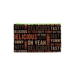 When Food Is Love Cosmetic Bag (xs) by designsbymallika