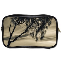 Coast Sunset Scene, Montevideo, Uruguay Toiletries Bag (one Side) by dflcprintsclothing