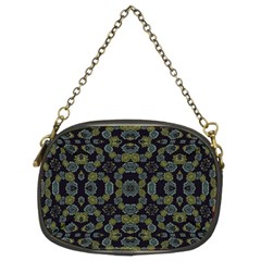 Modern Ornate Stylized Motif Print Chain Purse (two Sides) by dflcprintsclothing