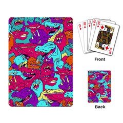 Dinos Playing Cards Single Design (rectangle) by Sobalvarro