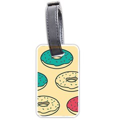 Donuts Luggage Tag (two Sides) by Sobalvarro