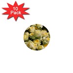 Yellow Roses 1  Mini Buttons (10 pack) 