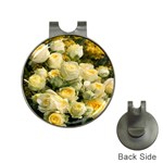 Yellow Roses Hat Clips with Golf Markers