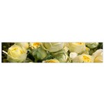 Yellow Roses Small Flano Scarf