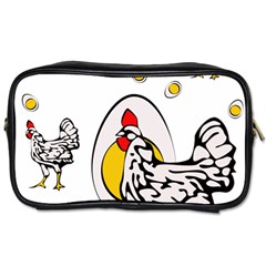 Roseanne Chicken Toiletries Bag (one Side) by EvgeniaEsenina