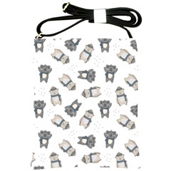 Cute Seamless Pattern With Koala Panda Bear Shoulder Sling Bag by Amaryn4rt