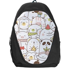 Cute-baby-animals-seamless-pattern Backpack Bag