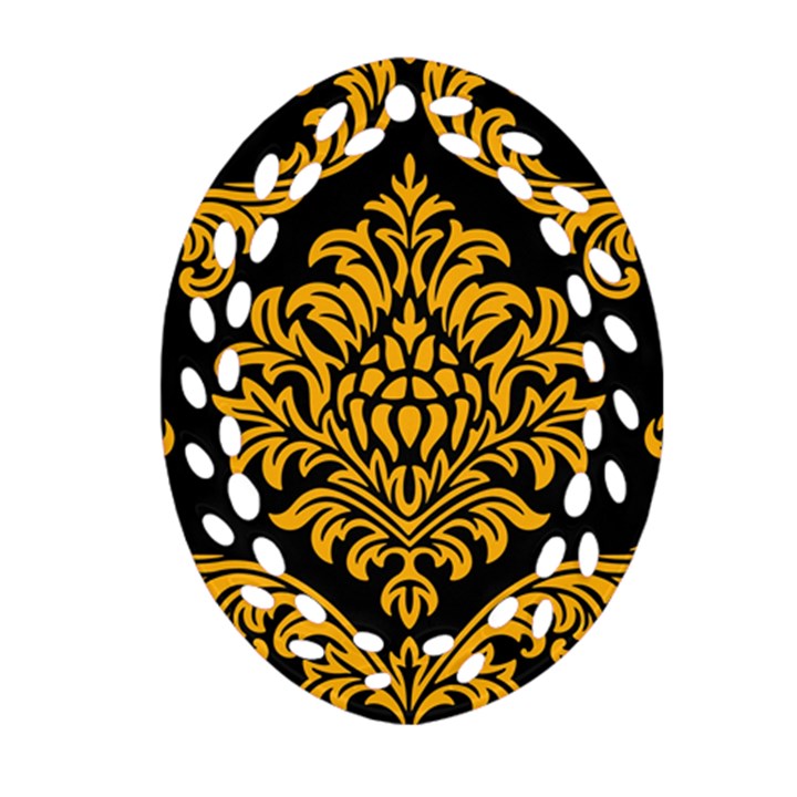 Finesse  Oval Filigree Ornament (Two Sides)