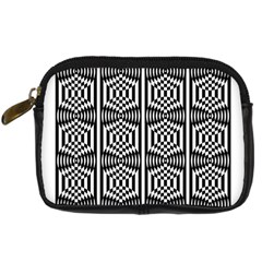 Optical Illusion Digital Camera Leather Case by Sparkle