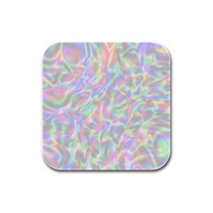 Pinkhalo Rubber Square Coaster (4 Pack)  by designsbyamerianna