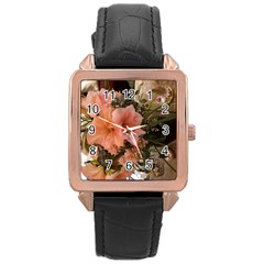 20181209 181459 Rose Gold Leather Watch  by 45678