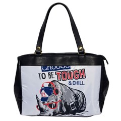 Choose To Be Tough & Chill Oversize Office Handbag by Bigfootshirtshop