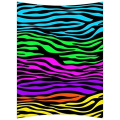 Colorful Zebra Back Support Cushion by Angelandspot
