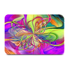 Rainbow Painting Pattern 4 Plate Mats by DinkovaArt