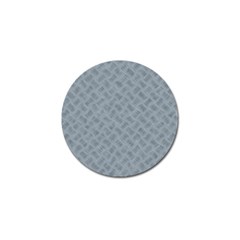 Grey Diamond Plate Metal Texture Golf Ball Marker by SpinnyChairDesigns