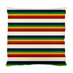 Rainbow Stripes Standard Cushion Case (Two Sides)