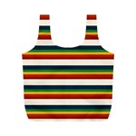 Rainbow Stripes Full Print Recycle Bag (M)