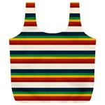 Rainbow Stripes Full Print Recycle Bag (XL)