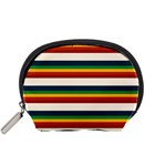 Rainbow Stripes Accessory Pouch (Small)