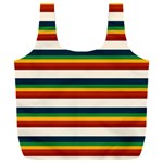 Rainbow Stripes Full Print Recycle Bag (XXL)