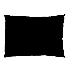 Rich Ebony Pillow Case (two Sides) by Janetaudreywilson