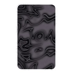 Dark Plum And Black Abstract Art Swirls Memory Card Reader (rectangular) by SpinnyChairDesigns