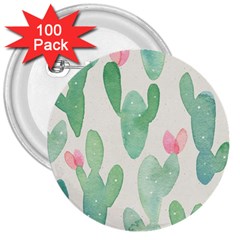 Photography-backdrops-for-baby-pictures-cactus-photo-studio-background-for-birthday-shower-xt-5654 3  Buttons (100 Pack)  by Sobalvarro
