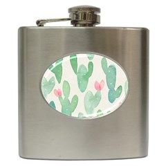 Photography-backdrops-for-baby-pictures-cactus-photo-studio-background-for-birthday-shower-xt-5654 Hip Flask (6 Oz) by Sobalvarro