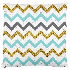 Chevron  Large Cushion Case (two Sides) by Sobalvarro