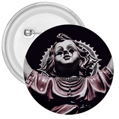 Angel Crying Blood Dark Style Poster 3  Buttons by dflcprintsclothing