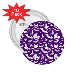 Halloween  2 25  Buttons (10 Pack)  by Sobalvarro
