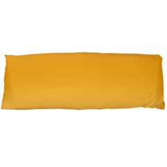 Saffron Yellow And Cream Gradient Ombre Color Body Pillow Case Dakimakura (two Sides) by SpinnyChairDesigns