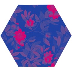 Bi Floral-pattern-background-1308 Wooden Puzzle Hexagon