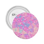 Pink Blue Peach Color Mosaic 2.25  Buttons