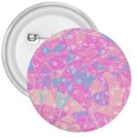 Pink Blue Peach Color Mosaic 3  Buttons