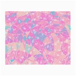 Pink Blue Peach Color Mosaic Small Glasses Cloth