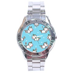 Unicorns  Stainless Steel Analogue Watch by Sobalvarro