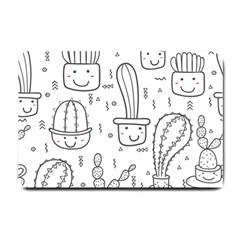 Cactus Small Doormat  by Sobalvarro