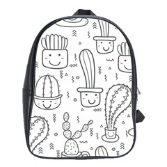Cactus School Bag (large) by Sobalvarro