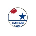 CanAm Highway Shield  Hat Clip Ball Marker (10 pack)