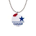 CanAm Highway Shield  1  Button Necklace