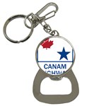 CanAm Highway Shield  Bottle Opener Key Chain