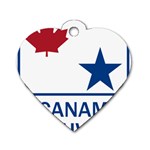 CanAm Highway Shield  Dog Tag Heart (One Side)